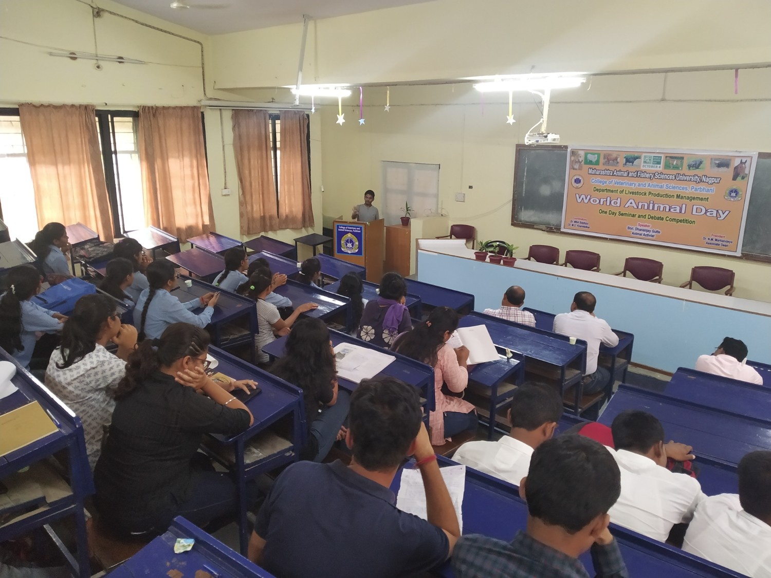 Debate Competition On World Animal Day
